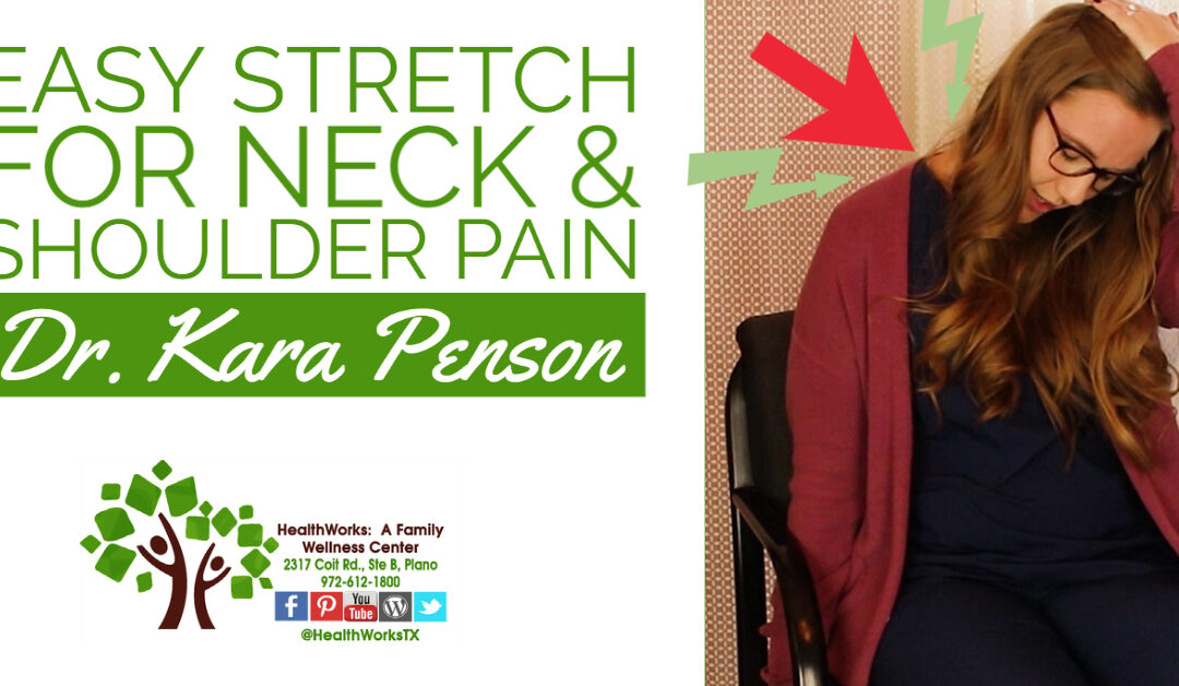 Easy Stretch for Neck and Shoulder Tension