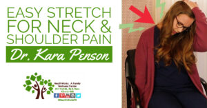 Easy Stretch for Neck and Shoulder Pain