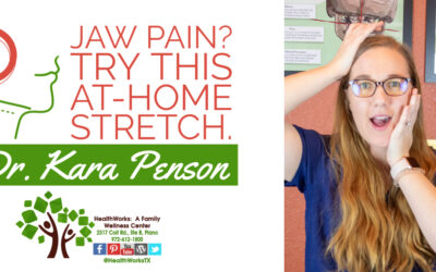 Do you have TMJ pain or tightness on one side?  Try this at-home stretch.