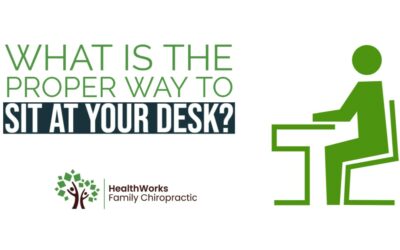 What Is The Proper Way To Sit At Your Desk?