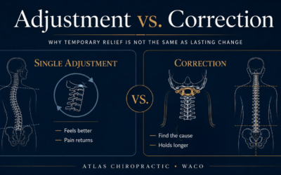 The Difference Between a Single Chiropractic Adjustment and a Correction